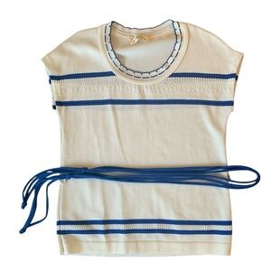 Vintage Canadian Tricot Elan Shirt with Waist Belt